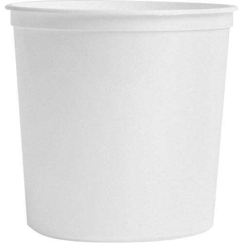 Food Storage Container, Plastic, 2 L Capacity, White Equipment World
