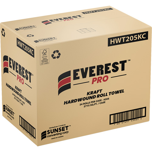 Everest Pro Kraft Hardwound Roll Towels, 1 Ply, Standard Equipment World