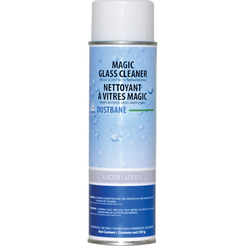 Magic Glass Cleaner, 539 g, Aerosol Can Equipment World