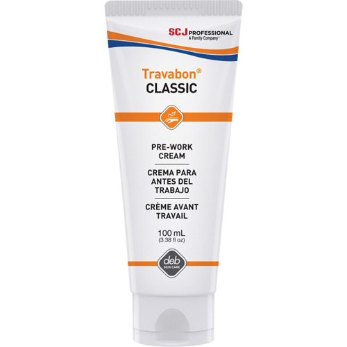 Cr&egrave;me protectrice contre l'huile, la graisse et les adh&eacute;sifs Travabon Classic, Tube, 100 ml Equipment World