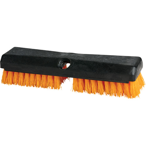 Cleaning Brush, 10" L, Polypropylene Bristles, Black/Red Equipment World