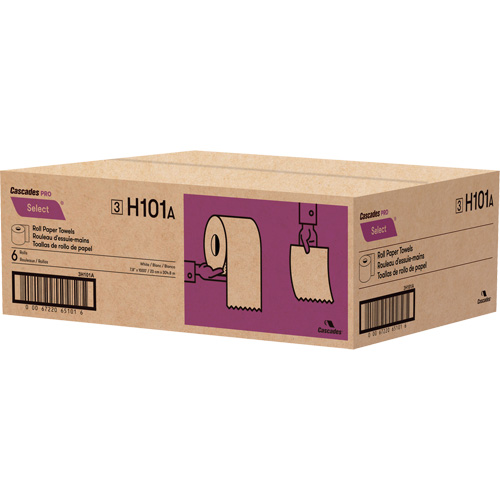 Rouleau de papier essuie-tout PRO Select, 1 pli, Standard, 1000' lo Equipment World