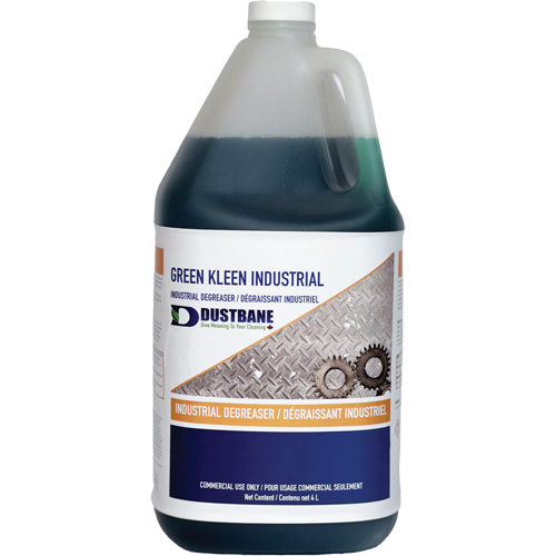 D&eacute;graissant industriel & nettoyant de r&eacute;sidu de refroidissant Green Kleen, 4 L, Cruche Equipment World