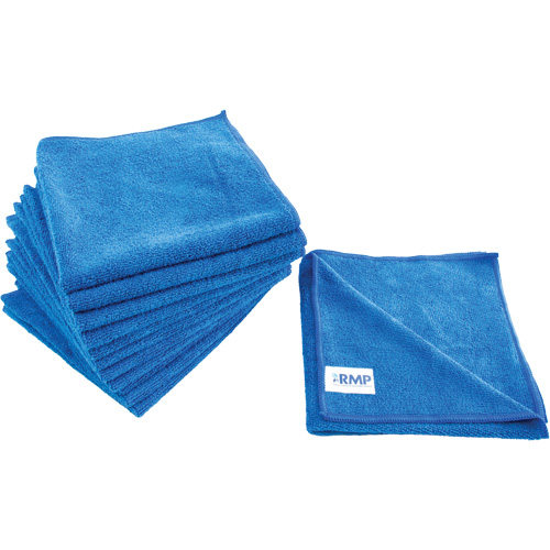 Dusting and Cleaning Cloth, Microfibre, Blue Equipment World