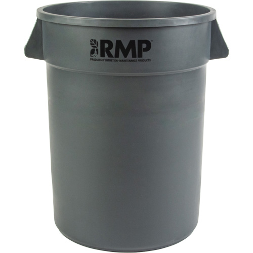 Garbage Bin, Polyethylene, 32 US gal. Equipment World