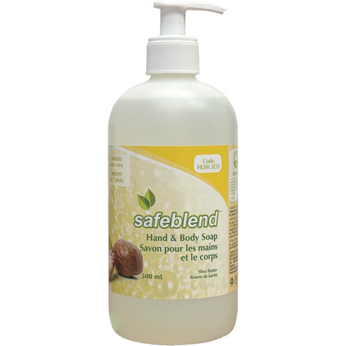 Shea Butter Hand & Body Soap, Liquid, 500 ml, Scented Equipment World