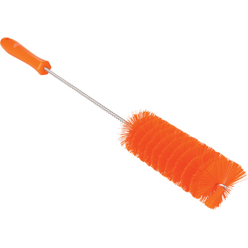 Tube Brush, Medium Bristles, 19-7/10" Long, Orange Equipment World