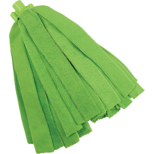 Socket Mop, Green, Microfibre, Cut Style Equipment World