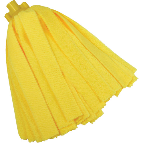 Socket Mop, Yellow, Microfibre, Cut Style Equipment World