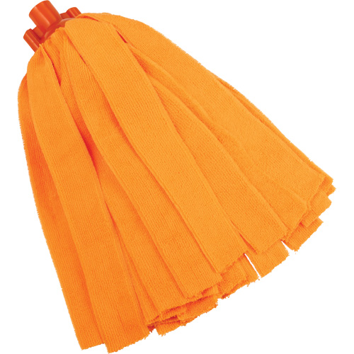 Socket Mop, Orange, Microfibre, Cut Style Equipment World