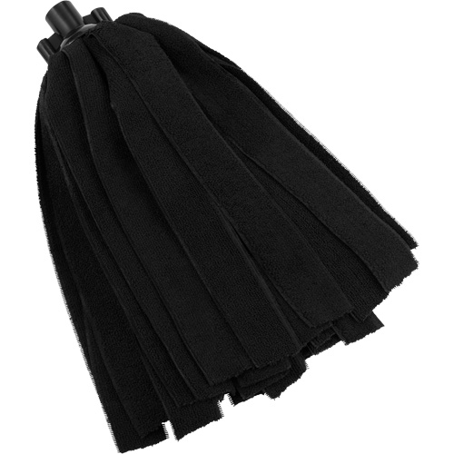 Socket Mop, Black, Microfibre, Cut Style Equipment World