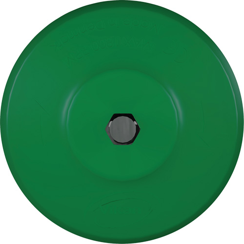 HyDrive Round Drill Brush, Extra Stiff Bristles, 3-1/10" Long, Green Equipment World