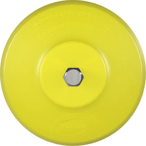 HyDrive Round Drill Brush, Extra Stiff Bristles, 3-1/10" Long, Yellow Equipment World
