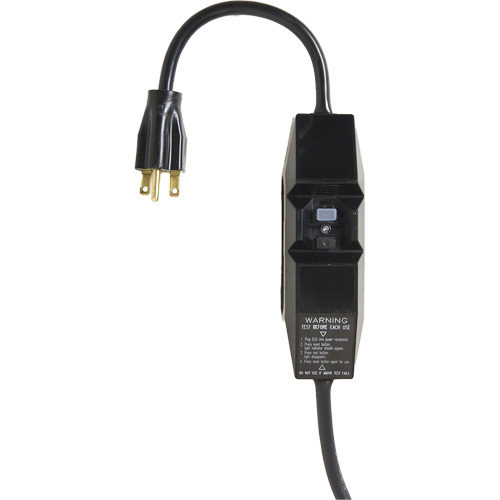 Bloc dalimentation 120 V avec dispositif de protection contre les fuites de courant pour tapis industriels PRO Equipment World