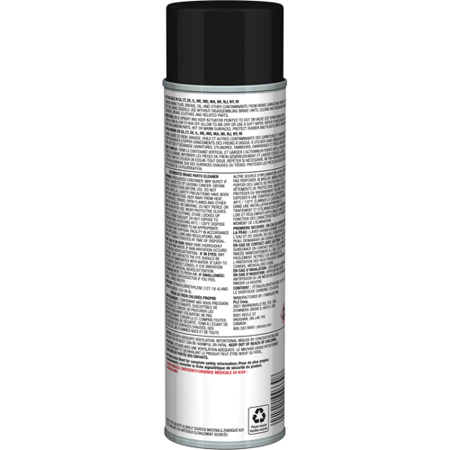 Pro Line Brake Parts Cleaner with Ultra Low VOC, Aerosol Can Equipment World