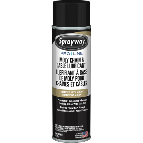 Pro Line Moly Chain & Cable Lubricant, Aerosol Can Equipment World