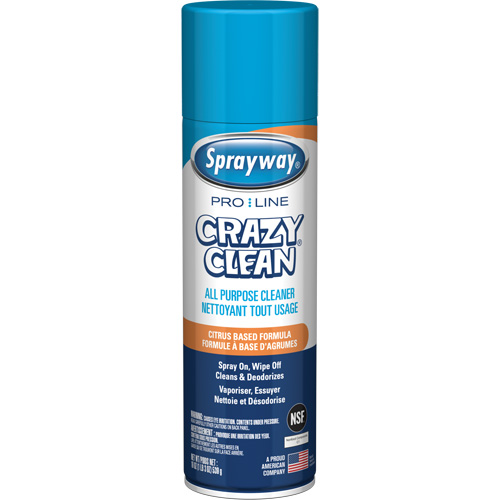 Pro Line Crazy Clean&reg; All Purpose Cleaner, 19 oz., Aerosol Can Equipment World
