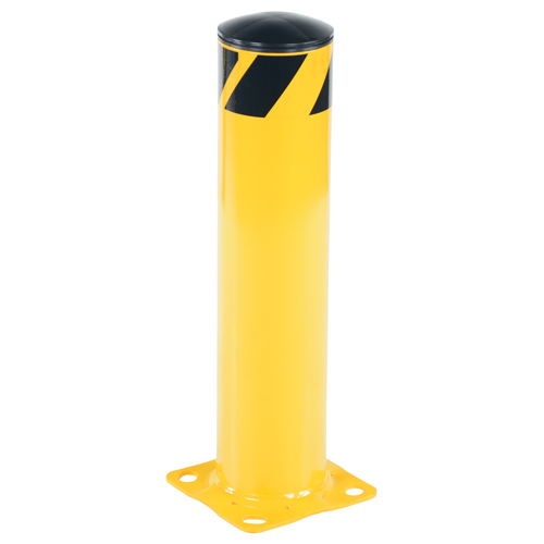 Butoir de s&eacute;curit&eacute;, Acier, 24" h x 5-1/2" la, Jaune Equipment World