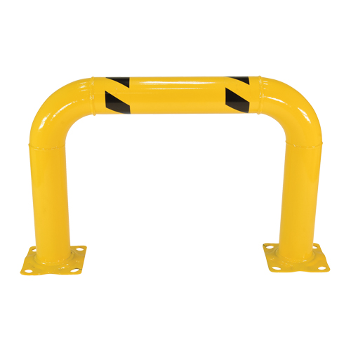 High Profile Machinery Guards, 3' W x 2' H, Yellow Equipment World