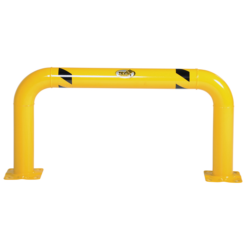 High Profile Machinery Guards, 4' W x 2' H, Yellow Equipment World