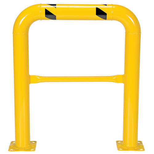 High Profile Machinery Guards, 3' W x 3.5' H, Yellow Equipment World