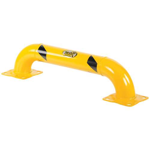 Low Profile Rack Guards, 3' W x 0.75' H, Yellow Equipment World