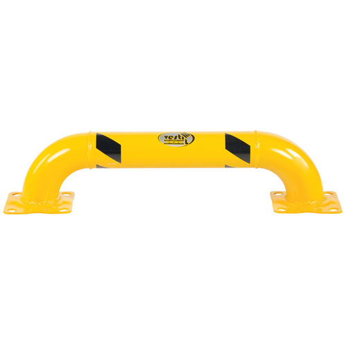 Low Profile Rack Guards, 3' W x 0.75' H, Yellow Equipment World