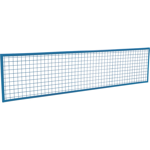 Wire Mesh Partition Components - Panels, 2' H x 8' W Equipment World