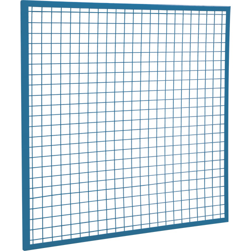 Wire Mesh Partition Components - Panels, 4' H x 4' W Equipment World