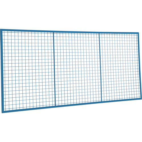 Wire Mesh Partition Components - Panels, 4' H x 8' W Equipment World