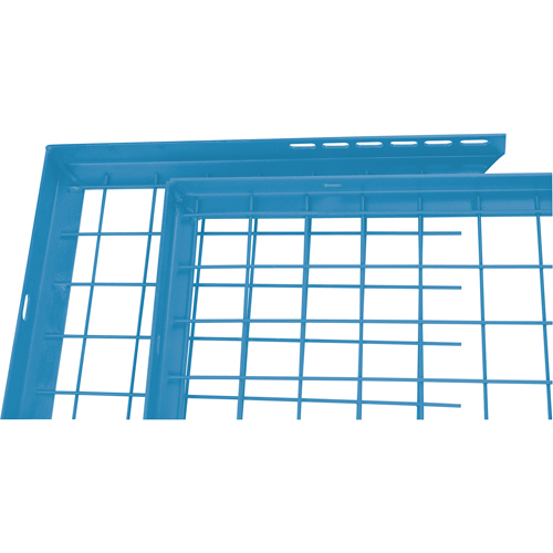 Wire Mesh Partition Components - Adjustable Filler Panels Equipment World