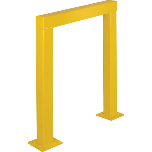 Safety Guards, 3' W x 3.5' H, Yellow Equipment World