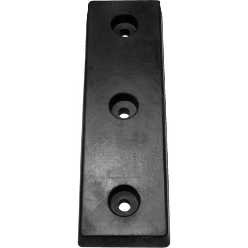 Molded Rubber Dock Guards, Rubber, 30" W x 4" D x 10" H Equipment World