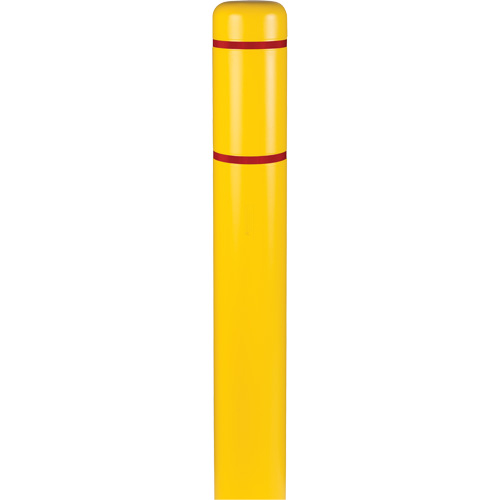 Polyethylene Bollard Covers, 6-5/8" Dia. x 60" L, Yellow Equipment World
