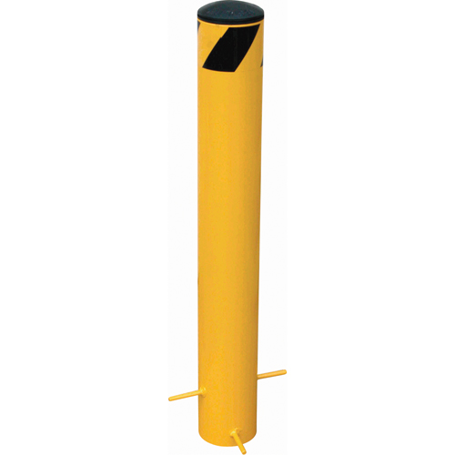Bornes &agrave; couler, Acier, 35" h x 5-9/16" la, Jaune Equipment World