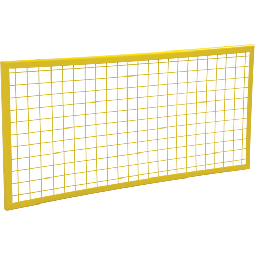 Wire Mesh Partition Components - Panels, 2' H x 4' W Equipment World
