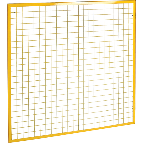 Wire Mesh Partition Components - Panels, 2' H x 3' W Equipment World
