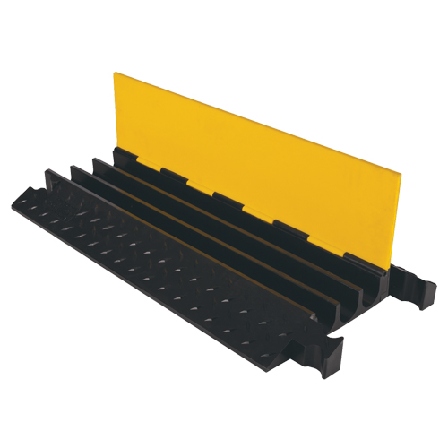 Protecteur de c&acirc;ble robuste Yellow Jacket, 3 canaux, 36" lo x 18,5" la x 2,875" h Equipment World