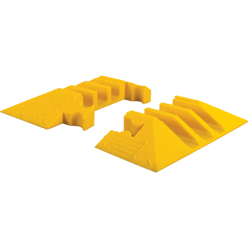 Yellow Jacket&reg; 3-Channel Heavy Duty Cable Protector - End Caps Equipment World