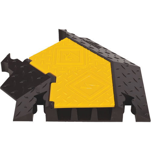 Yellow Jacket&reg; 3-Channel Heavy Duty Cable Protector - Left Turn Equipment World