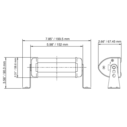 Rep&eacute;reur lat&eacute;ral pour chariot &eacute;l&eacute;vateur Equipment World