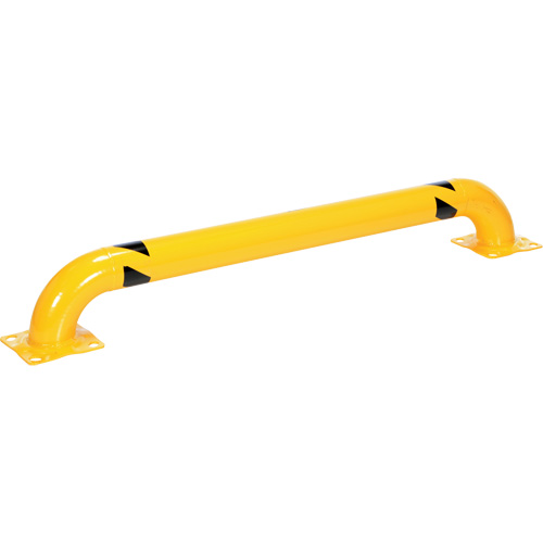 Low Profile Rack Guard, 5.3' W x 0.74' H, Yellow Equipment World