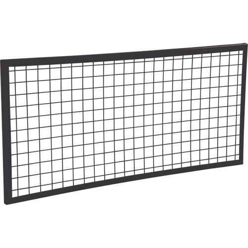 Wire Mesh Partition Panel, 2' H x 4' W Equipment World