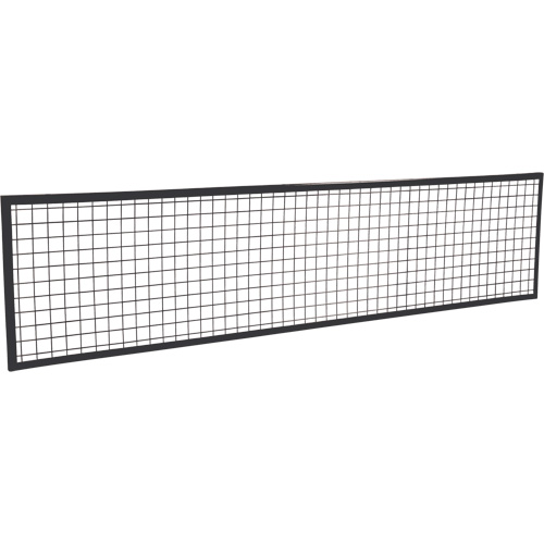 Wire Mesh Partition Panel, 2' H x 8' W Equipment World