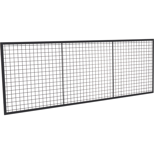 Wire Mesh Partition Panel, 3' H x 8' W Equipment World