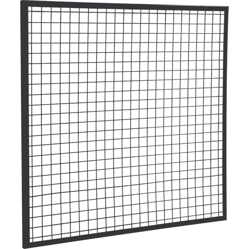 Wire Mesh Partition Panel, 4' H x 4' W Equipment World