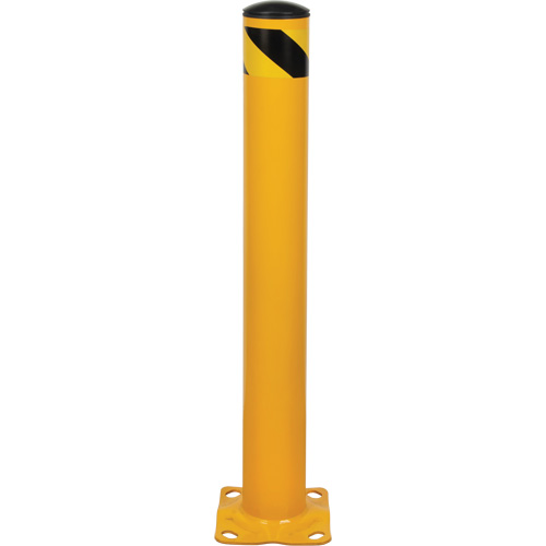 Butoir, Acier, 36" h x 4-1/2" la, Jaune Equipment World
