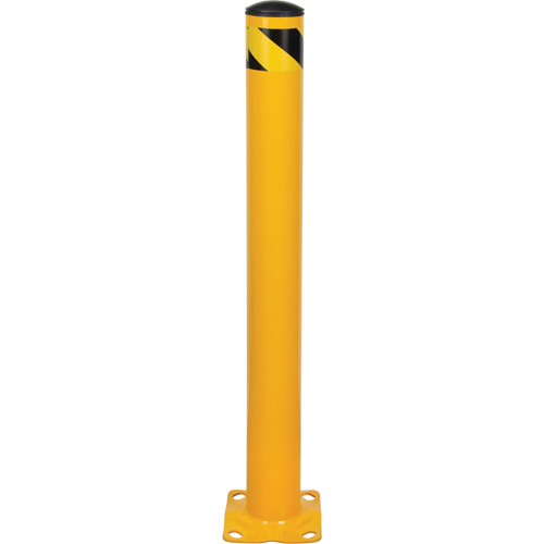 Butoir, Acier, 42" h x 4-1/2" la, Jaune Equipment World