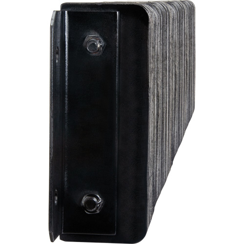 Laminated Dock Bumpers, Horizontal, Rubber, 36" W x 4" D x 12" H Equipment World