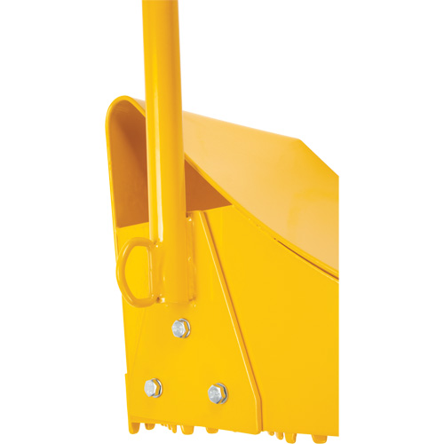 Ice Chock with Ergonomic Handle, Steel, Yellow, 8-1/16" W x 10-5/8" D x 8-13/16" H Equipment World